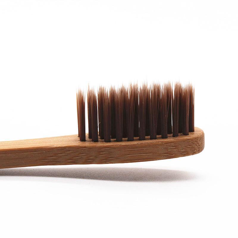 Toothbrushes 10-pack Bamboe Tandenborstels [50% FAMILIE KORTING]